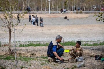 روز طبیعت در اصفهان