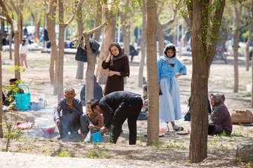 روز طبیعت در اصفهان