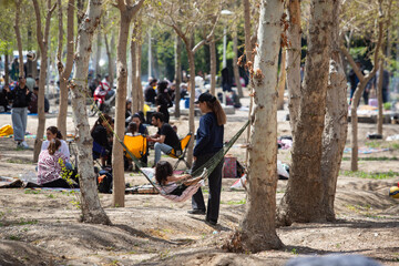 روز طبیعت در اصفهان