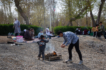 روز طبیعت در اصفهان