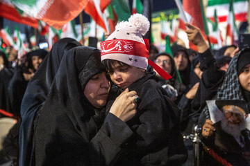 وداع با پیکر مطهر سرلشکر شهید "عبدالرحیم موسوی" - قم
