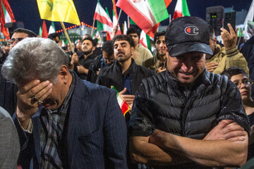 وداع با پیکر مطهر سرلشکر شهید "عبدالرحیم موسوی" - قم
