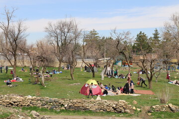 روز  طبیعت در همدان