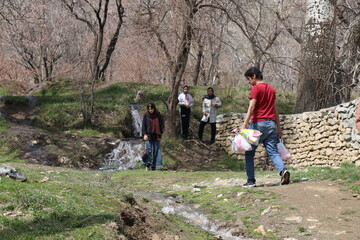 روز  طبیعت در همدان