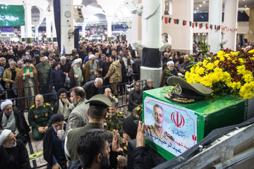 برگزاری مراسم اربعین سپهبد شهید سید عبدالرحیم موسوی در قم