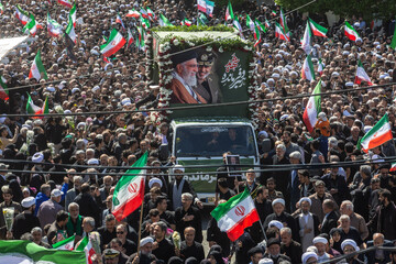 تشییع پیکر پاک امیر سرلشکر "سید عبدالرحیم موسوی" - قم