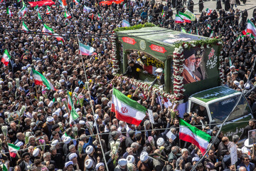 تشییع پیکر پاک امیر سرلشکر "سید عبدالرحیم موسوی" - قم