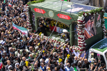 تشییع پیکر پاک امیر سرلشکر "سید عبدالرحیم موسوی" - قم