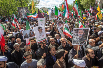 تشییع پیکر پاک امیر سرلشکر "سید عبدالرحیم موسوی" - قم