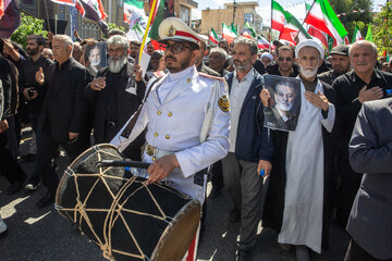 تشییع پیکر پاک امیر سرلشکر "سید عبدالرحیم موسوی" - قم