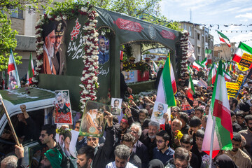 تشییع پیکر پاک امیر سرلشکر "سید عبدالرحیم موسوی" - قم