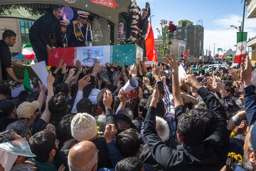 تشییع پیکر پاک امیر سرلشکر "سید عبدالرحیم موسوی" - قم