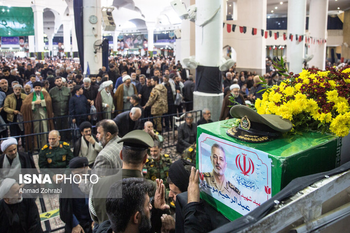 برگزاری مراسم اربعین سپهبد شهید سید عبدالرحیم موسوی در قم