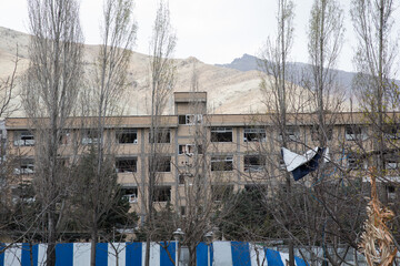 خسارات ناشی از تجاوز آمریکایی صهیونی به دانشگاه شهید بهشتی