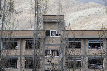 خسارات ناشی از تجاوز آمریکایی صهیونی به دانشگاه شهید بهشتی