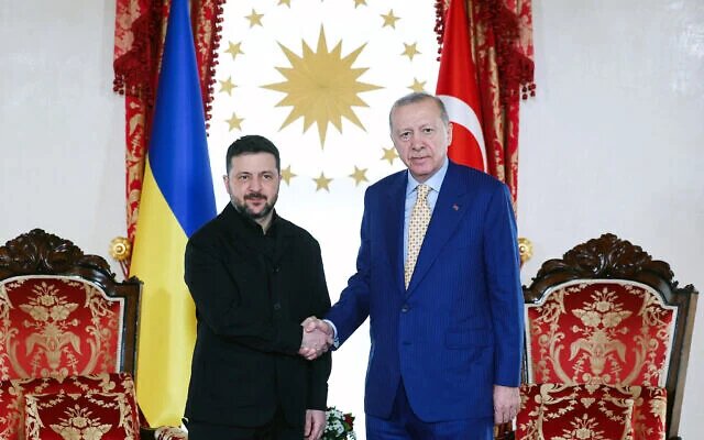 اردوغان از روند مذاکرات اوکراین حمایت کرد