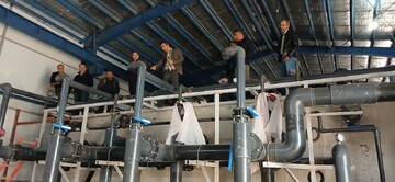 پیشرفت ۹۰ درصدی فاز اول پروژه مجتمع آبرسانی کالپوش شهرستان میامی