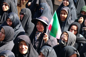 تشییع پیکر مطهر شهید حمله آمریکایی صهیونی -همدان