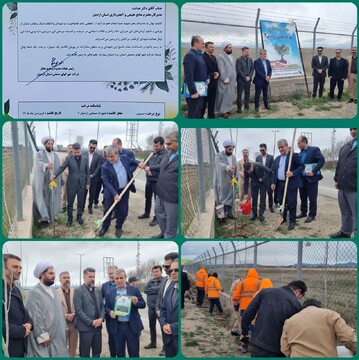 اجرای بیش از ۲۰ پویش درختکاری با یاد شهدا در اردبیل