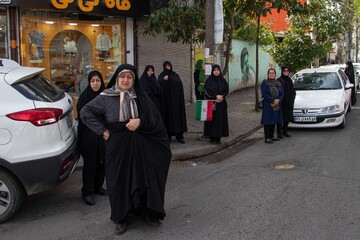 تشییع و خاکسپاری پیکر شهید «علی غلامی» - روستای آلیان فومن
