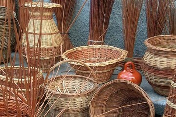 احیای هنر کهن حصیربافی در شهرستان سرباز