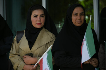 تجمع دانشگاهیان و کادر درمان در محکومیت حملات رژیم آمریکایی صهیونی - شیراز