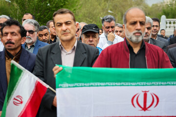 تجمع کادر سلامت در محکومیت حملات غیر انسانی آمریکایی _ صهیونی در مشهد