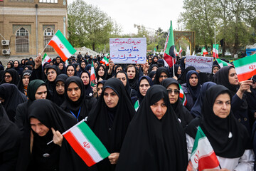تجمع کادر سلامت در محکومیت حملات غیر انسانی آمریکایی _ صهیونی در مشهد