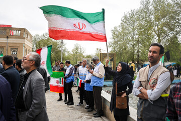 تجمع کادر سلامت در محکومیت حملات غیر انسانی آمریکایی _ صهیونی در مشهد