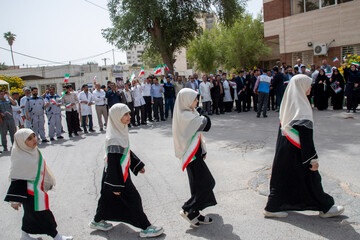 تجمع اعتراضی دانشگاهیان و کادر سلامت دانشگاه علوم پزشکی اهواز