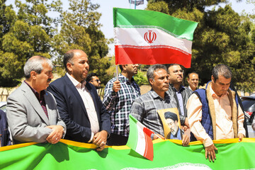 اجتماع کادر درمان در محکومیت حمله رژیم آمریکایی صهیونی به مراکز درمانی - کرمان