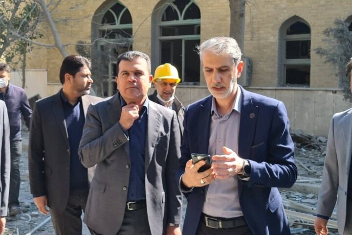 حضور دو شریفی کابینه در محل اصابت موشک‌ها/ مدنی‌زاده و افشین در دانشگاه شریف