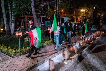 تجمع اهالی هنر در محکومیت تجاوز آمریکا و اسراییل به ایران و به یاد شهدای مدرسه میناب