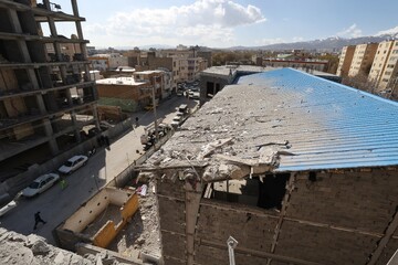 حمله دشمن آمریکایی_صهیونیستی به محل مسکونی در همدان