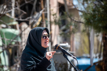 نخستین نشست خبری فاطمه مهاجرانی، سخنگوی دولت در سال جدید