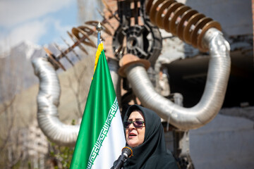 نخستین نشست خبری فاطمه مهاجرانی، سخنگوی دولت در سال جدید