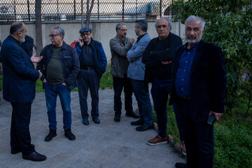 مراسم یادبود کودکان شهید مدرسه میناب