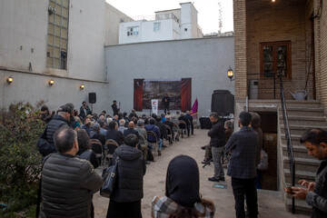 مراسم یادبود کودکان شهید مدرسه میناب