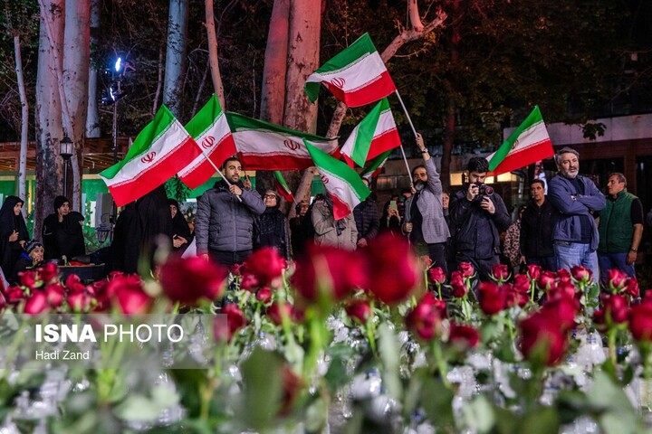 باغ فردوس میزبان تجمعی برای وطن شد