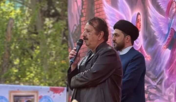 محفل ستاره‌ها در کنار دانش‌آموزان در مراسم چهلم کودکان میناب