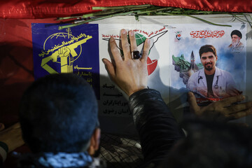تشییع پیکر مطهر پرستار شهید «حسین عشقی» - مشهد