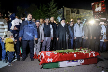 تشییع پیکر مطهر پرستار شهید «حسین عشقی» - مشهد