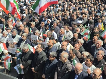 اجتماع باشکوه مردم ولایت مدار اردبیل در اربعین رهبر شهید امت