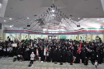 مراسم چهلم امام شهید و گرامیداشت شهدای جنگ رمضان - همدان