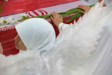 مراسم چهلم امام شهید و گرامیداشت شهدای جنگ رمضان - همدان