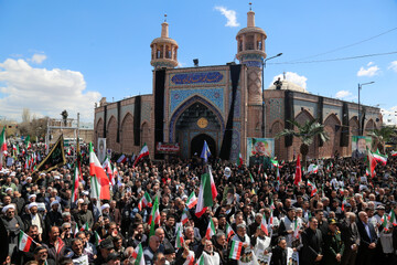 مراسم چهلم رهبر شهید - اردبیل