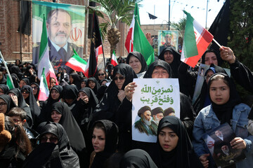 چهلمین روز شهادت رهبر کبیر انقلاب - اردبیل
