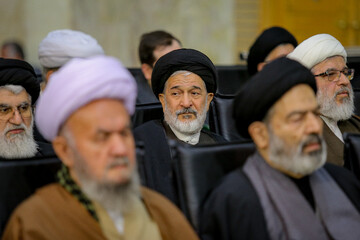 حضور معاون رئیس جمهور در مراسم چهلم رهبر شهید - قم