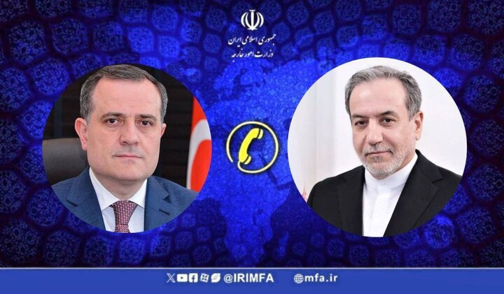 رایزنی وزیران امور خارجه ایران و آذربایجان در مورد آتش‌بس موقت