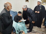 دیدار مشاور عالی بنیاد شهید کشور با خانواده شهدای ورامین